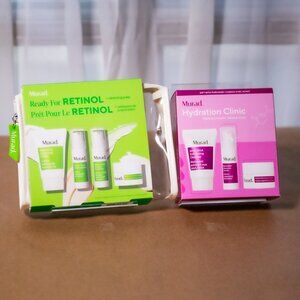 NEW ~ Murad BUNDLE Retinol Youth Renewal Serum PLUS Hydration Clinic Kit